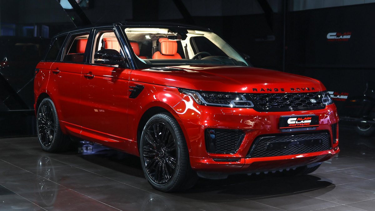 2018 Range Rover Sport Autobiography RED 62205 1