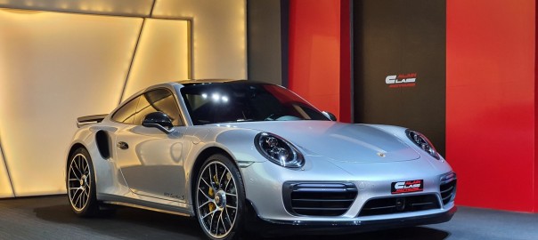 2018 Porsche 911 Turbo S #SILVER # 2237 (3)
