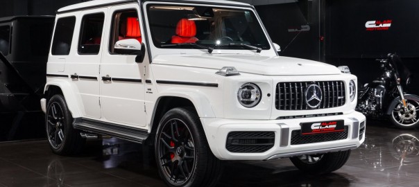 2020 Mercedes Benz AMG G63 #White # 0403 (5)