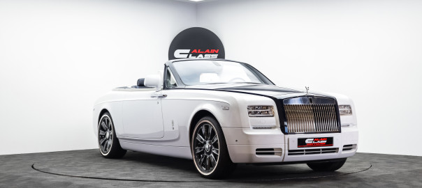 2017 Rolls Royce Phantom Drophead Zenith Edition 1of 50 # WHITE # 47 (1)