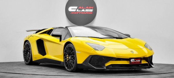 2016 Lamborghini Aventador SV Roasdter 1 of 500 # YELLOW # 5093 (15)