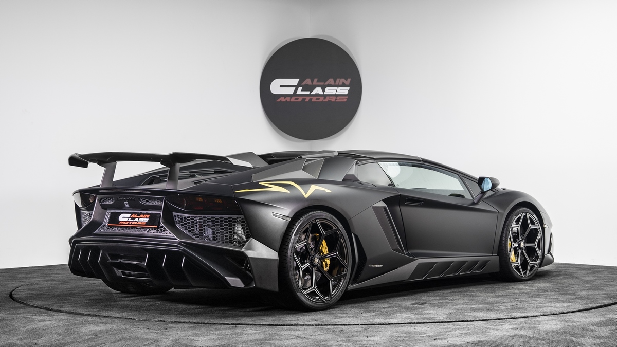 Alain Class Motors | Lamborghini Aventador SV Roadster with Novitech Kit