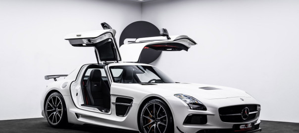 2014 Mercedes-Benz SLS AMG Black Series # White # 0647 RESHOOT (11)