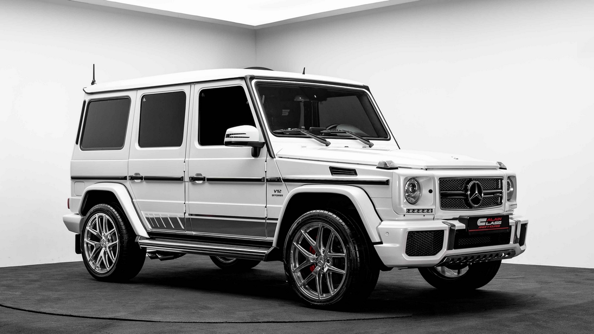 超レア 1/12 ベンツ Mercedes Benz G65 AMG V12 白 超レア 1/12 ベンツ Mercedes Benz G65 AMG V12 白 超レア 1/12