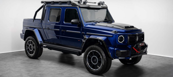 2020 Mercedes-Benz G63 AMG BRABUS XLP800 Adventure # Blue # 2649 (2)