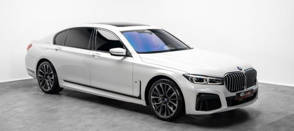 2021 BMW 730Li # White # 9681 (2)