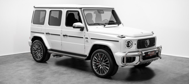 2025 Mercedes-Benz G63 AMG # White # 4252 (2)