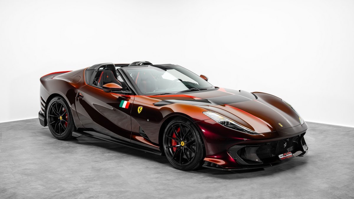 Ferrari 812 Competizione Aperta 10th Anniversary Cavalcade Tailor Made