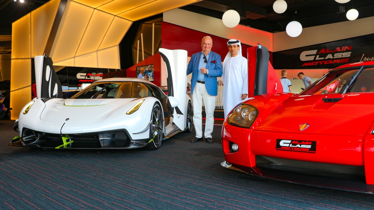 Mr. Jesko at Al Ain Class Motors